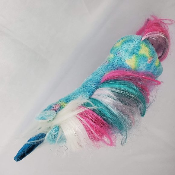 Douglas Cuddle Toy Sapphire Princess Unicorn Plush 769 Stuffed Blue Rainbow Mane - Picture 6 of 11